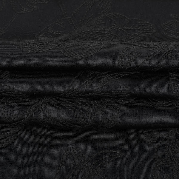 Polyester Modal Span Scuba Embroidery Fabric