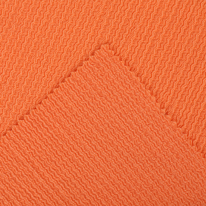 Polyester Span Crinkle Novelty Fabric