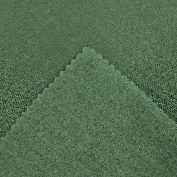 Rayon Polyester Span Terry Fleece Fabric