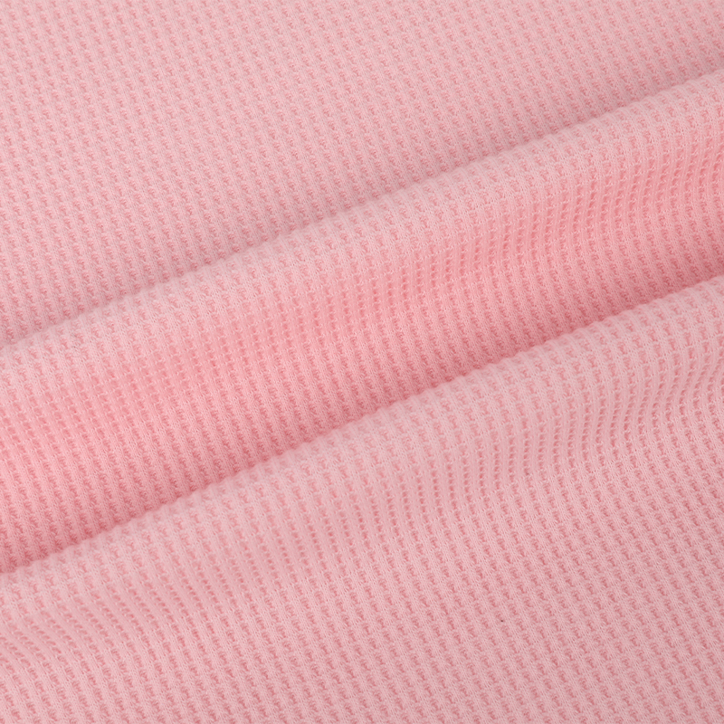 Polyester Cotton Waffle Fabric