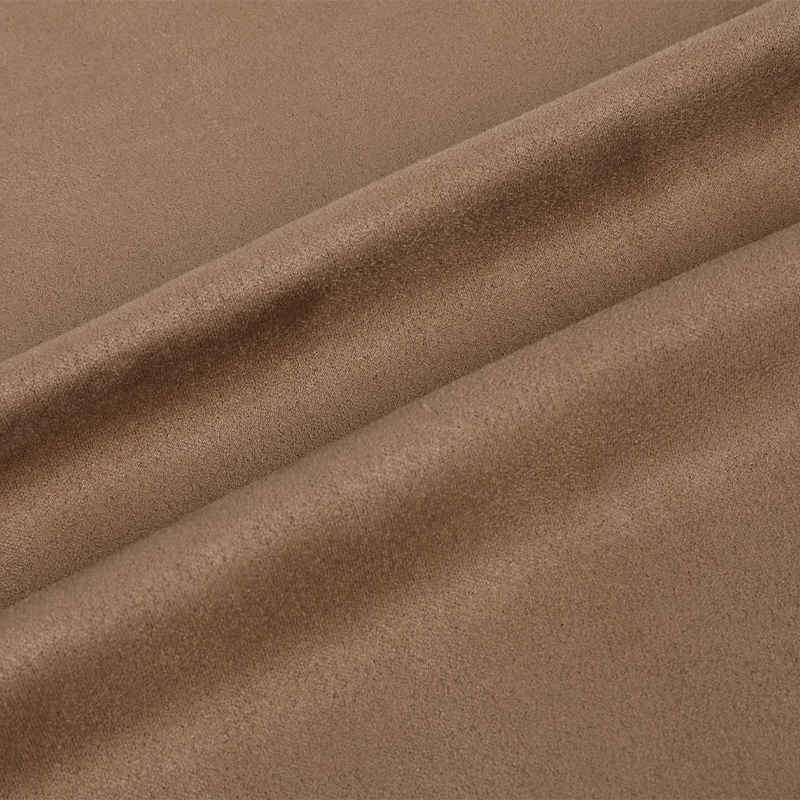 Polyester Span Scuba Suede Fabric