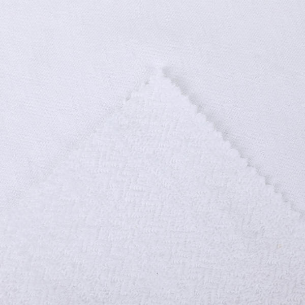 Cotton Terry Jacquard Fabric