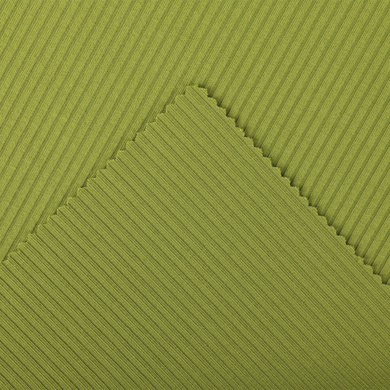 Modal Polyester Span 6*2 Rib Fleece Novelty Fabric