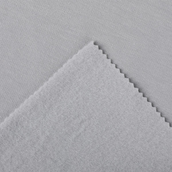 Polyester Spun Span Terry Fleece Fabric