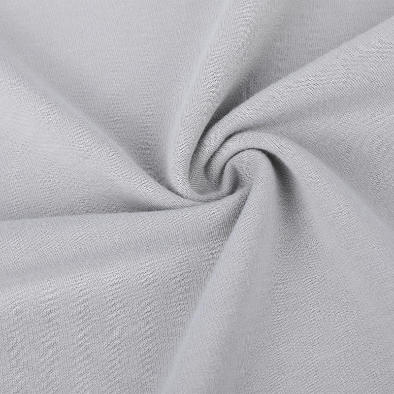 Polyester Spun Span Terry Fleece Fabric