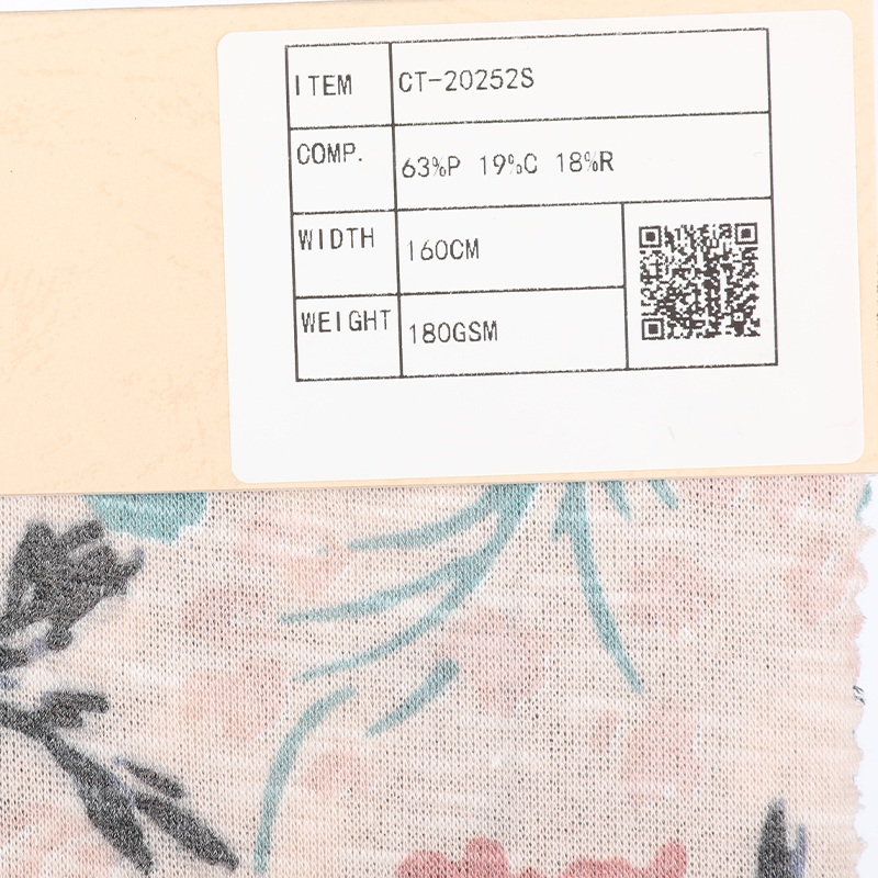 Polyester Cotton Rayon Terry Fabric