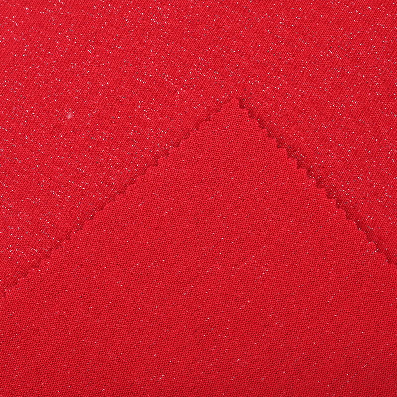 Polyester Lurex Jersey Novelty Fabric