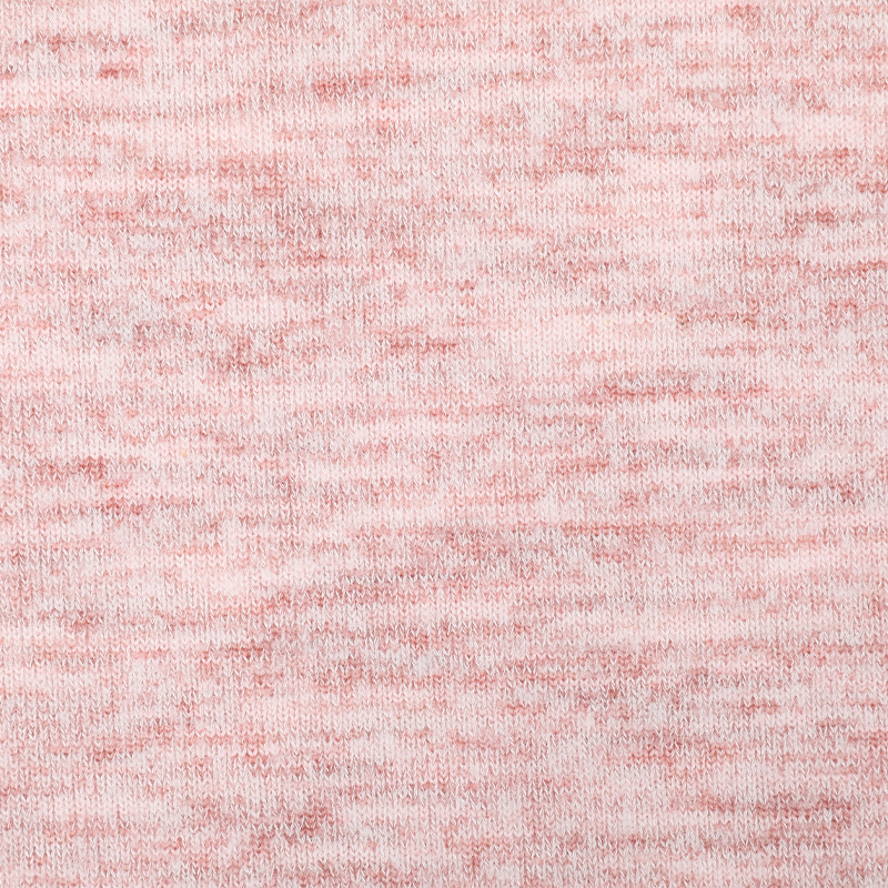 Rayon Polyester Span Hacci Space Dye Fleece Fabric