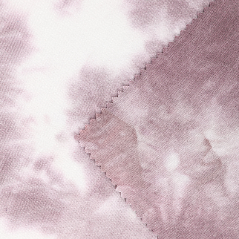 Rayon Span Jersey Tie Dye Fabric