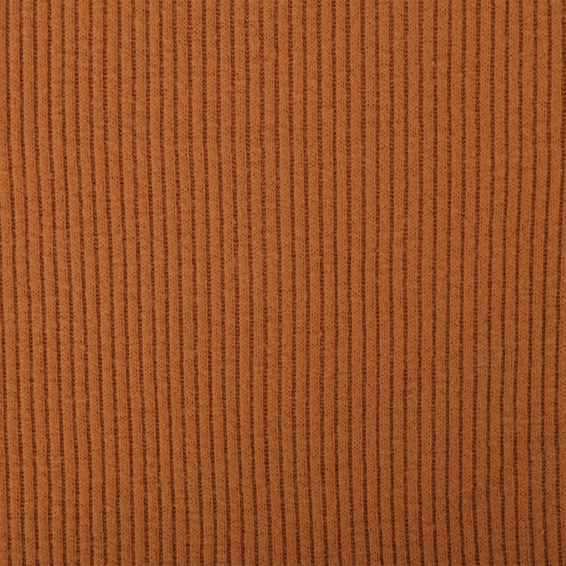Polyester Rayon Span 2*2 Rib Double Fleece Fabric