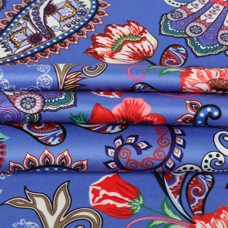 Polyester Modal Spandex Scuba Fabric