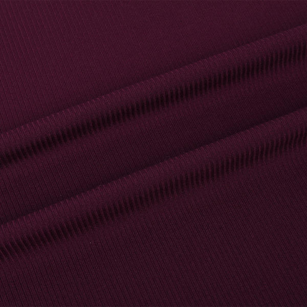 Modal Polyester Span 2*2 Rib Fabric