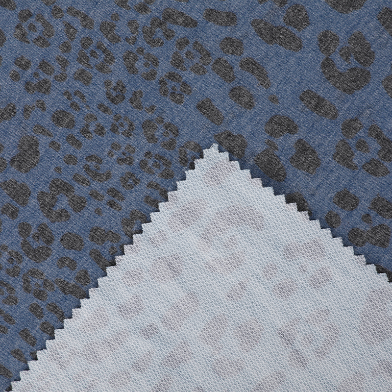 Polyester Rayon Span French Terry Fabric