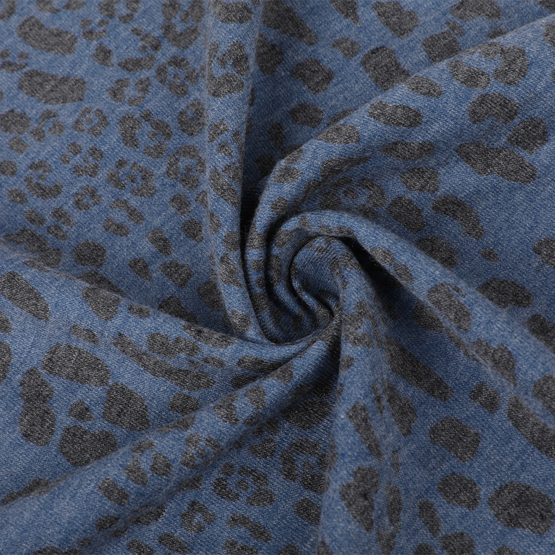 Polyester Rayon Span French Terry Fabric