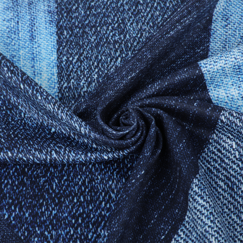 DTY Two Side Brush Digital Print Fabric