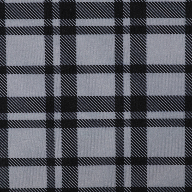 Polyester Span Brush Digital Print Hacci Fabric