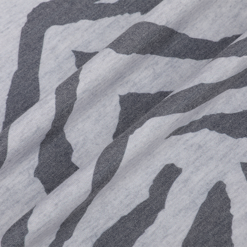 Polyester Rayon Span French Terry Fabric