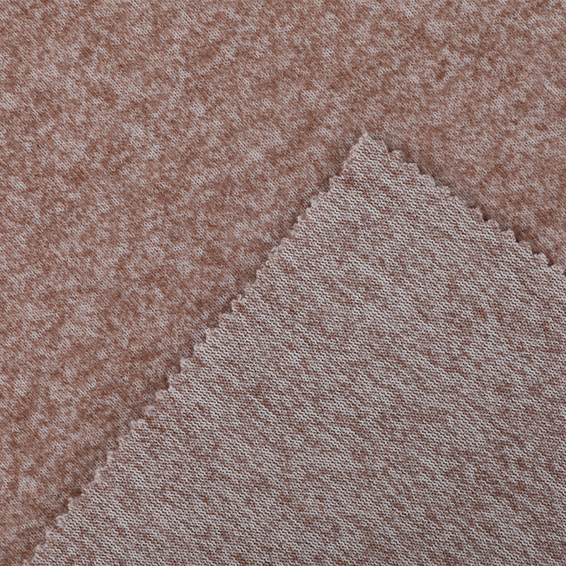 Polyester Rayon Span Hacci Fleece Fabric