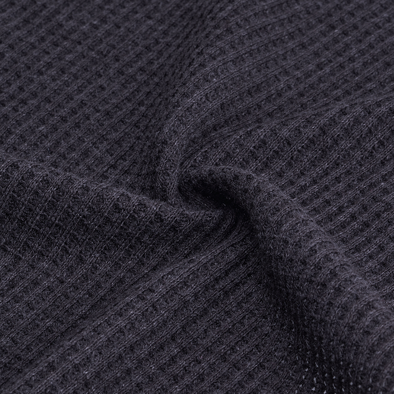 Cotton Polyester Spandex Waffle Fabric