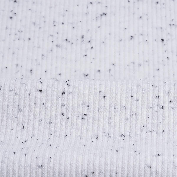 Polyester Rayon Spandex Brushed Rib Fabric