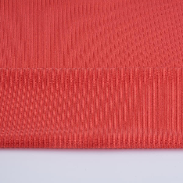 Polyester Spandex Rib Fabric