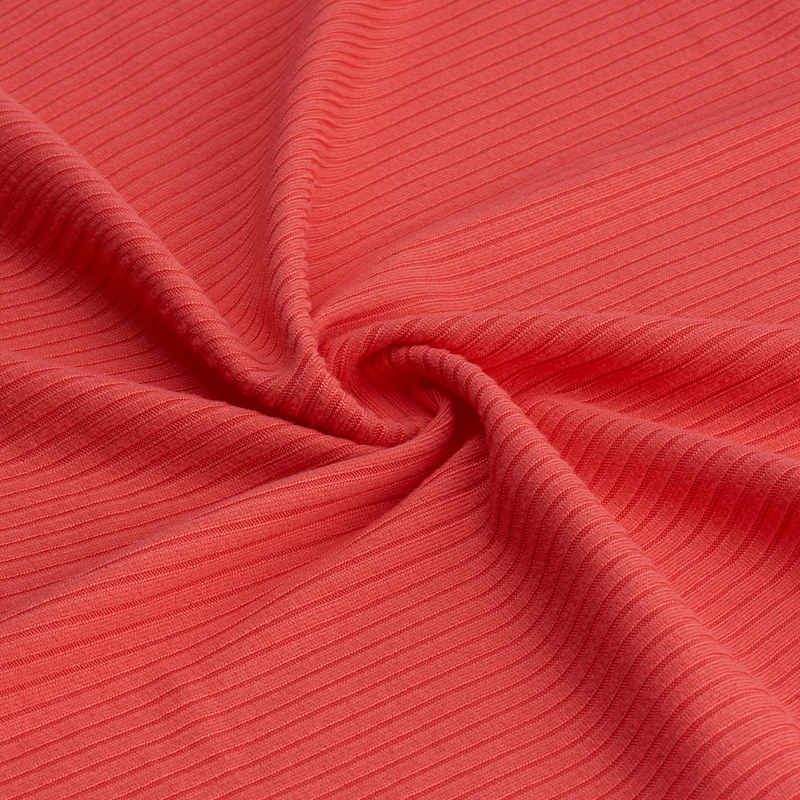 Polyester Spandex Rib Fabric