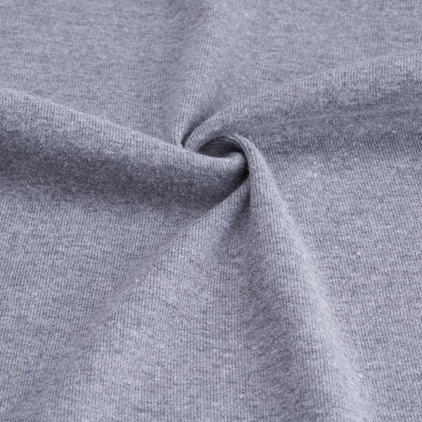 Cotton Polyester Rib Organic Fabric