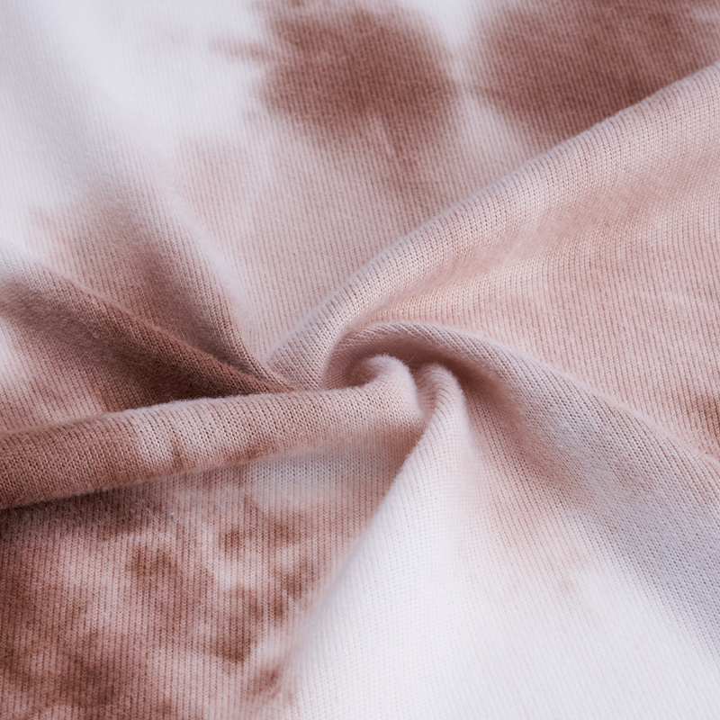 Polyester Spandex Hacci Tie dyed