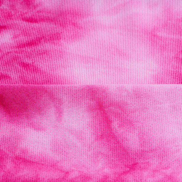 Polyester Spandex Hacci Tie dyed