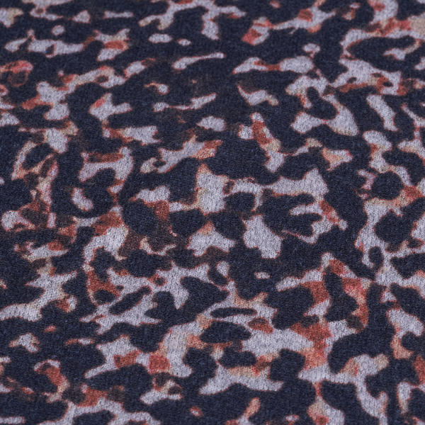  Hacci Knit Print Recycle Polyester Fabric