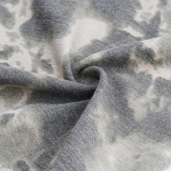 Polyester Rayon Spandex Terry Fleece Print Novelty Fabric