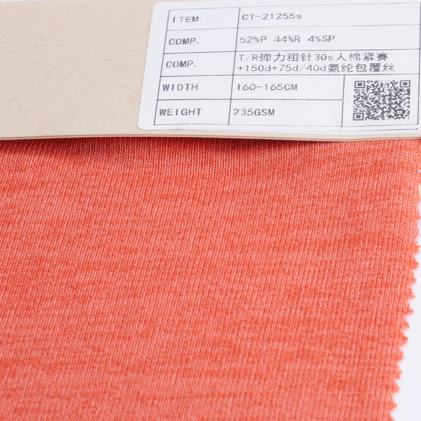 Polyester Rayon Spandex Siro Jersey Fabric