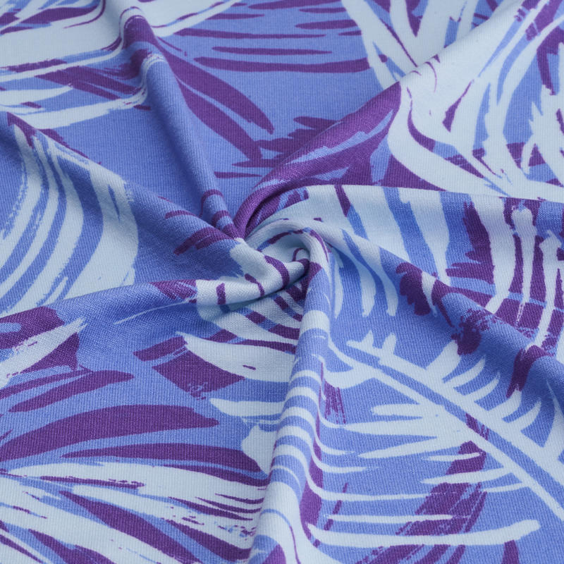 Rayon Spandex Jersey Allover Print Ecovero Fabric