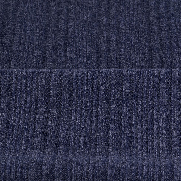 Polyester Rayon Spandex Irregular Rib Fabric
