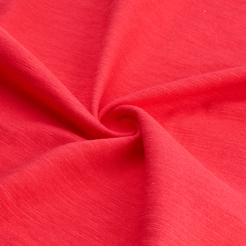 Organic Cotton Slub Jersey Fabric