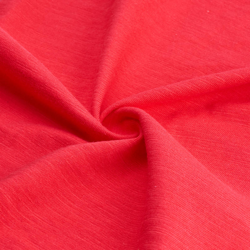 Organic Cotton Slub Jersey Fabric