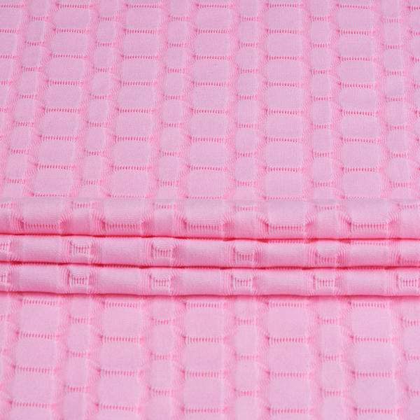 Polyester Spandex Jacquard Novelty Fabric