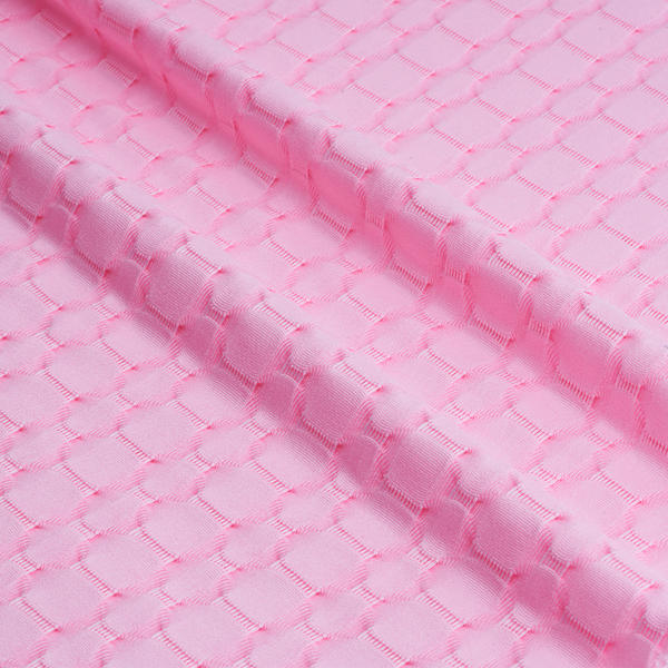 Polyester Spandex Jacquard Novelty Fabric