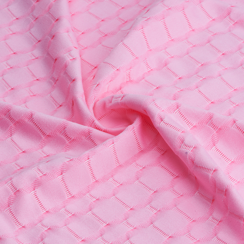 Polyester Spandex Jacquard Novelty Fabric