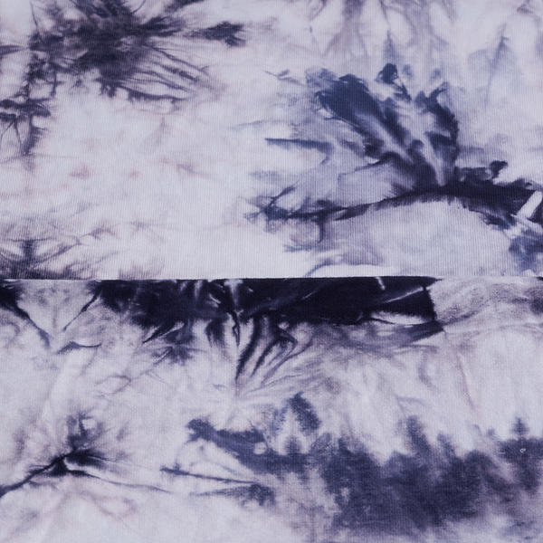 Rayon Spandex Single Jersey Tie Dyed Fabric