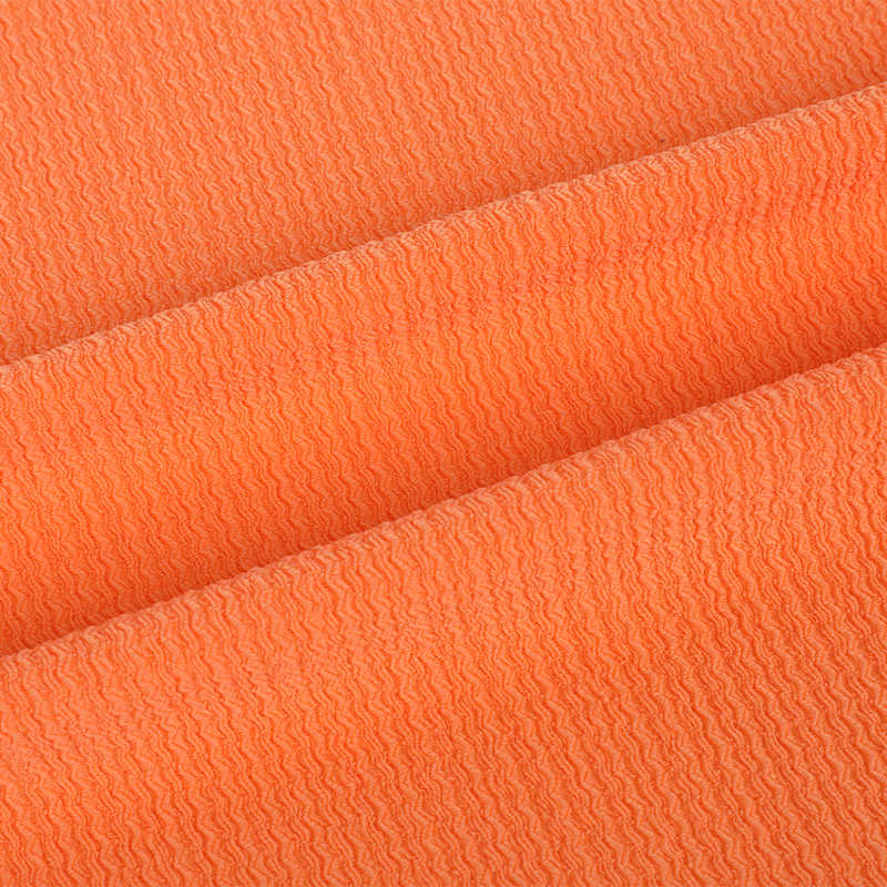 Polyester Span Crinkle Novelty Fabric